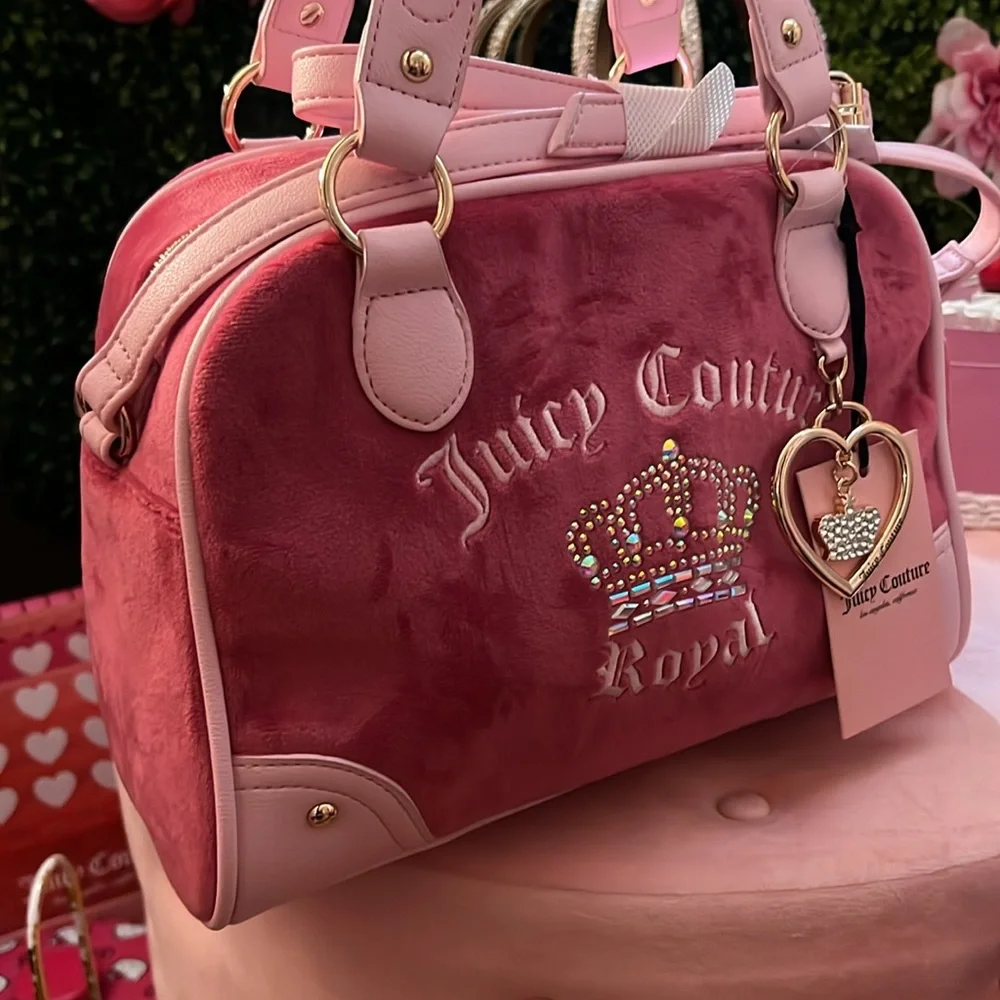 🩷Juicy Couture Royal couture bowler bag set - Picture 10 of 13